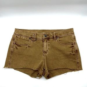 Madewell Distressed Tan Cut-Off Denim
Jean Shorts Size 27